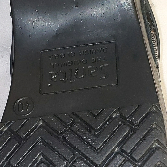 Sanita  Clogs Silver Bronze Metallic Leaf - Picture 14 of 16